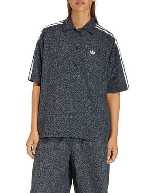 adidas Aop Short Sleeve Shirt - Black
