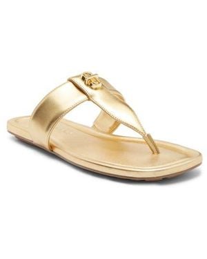 Marc Jacobs The Dual T-Strap Sandal - Natural
