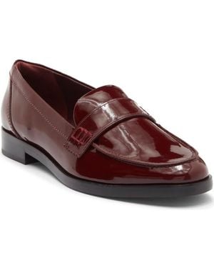 Reformation Kaylee Leather Loafer - Red