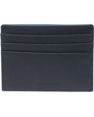 Original Penguin Ombre Leather Slim Card Case - Blue