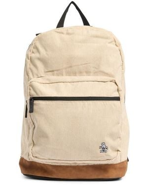 Original Penguin Corduroy Backpack - Natural