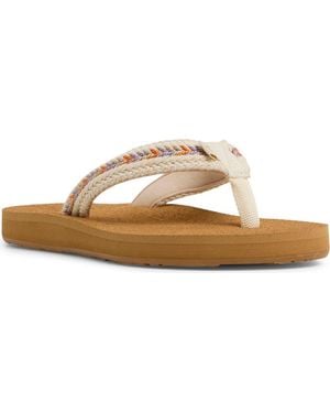 Roxy Porto Iv Flip Flop - Brown