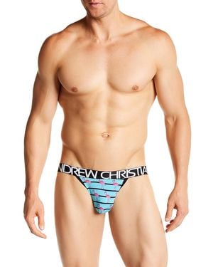 Andrew Christian Flamingo Jock - Multicolor