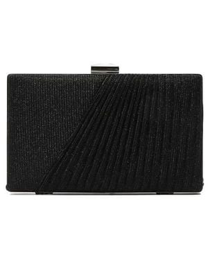 Lady Couture Suzie Glitter Clutch - Black