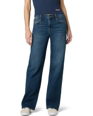 Hudson Jeans Rosalie High Waist Wide Leg Jeans - Blue