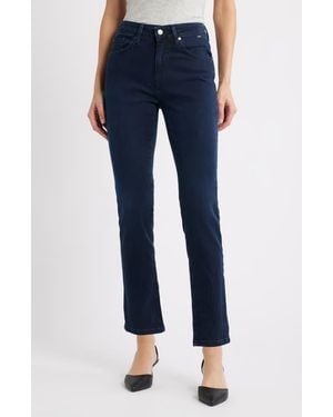 Mavi Kathleen Mid Waist Slim Boyfriend Jeans - Blue