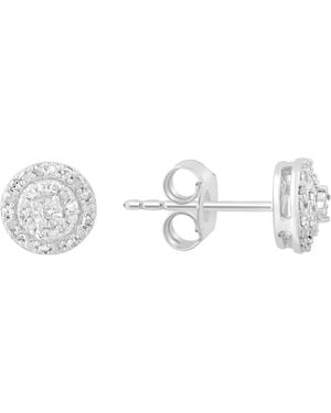 Effy Diamond Earrings - Metallic