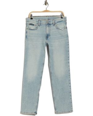 Calvin Klein Relaxed Straight Leg Jeans - Blue