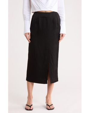 Twp Ladylike Skirt - Black