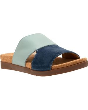 Revitalign Basque Slide Sandal - Blue