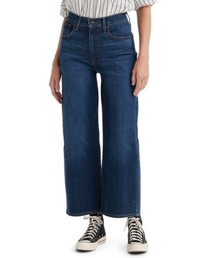 Levi's High Waist Wide Leg Jeans - Blue