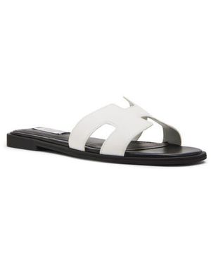 Steven New York Harlien Slide Sandal - White