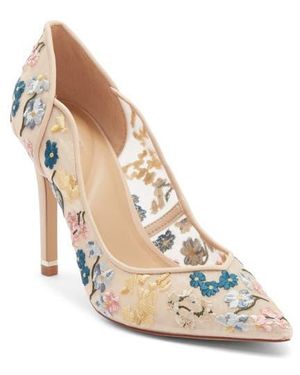 Ted Baker Camilla Pointed Toe Pump - Natural