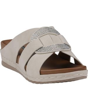 Gc Shoes Betsey Comfort Slide Sandal - Gray