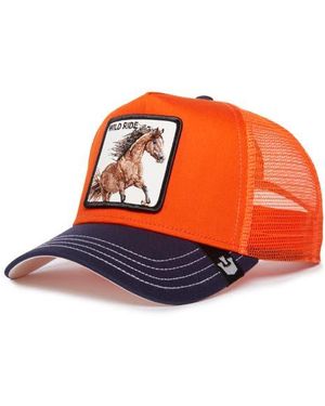 Goorin Bros The Wild Ride Horse Trucker Hat - Orange