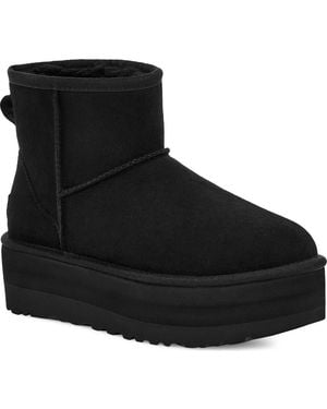 UGG Classic Mini Platform Boots - Black