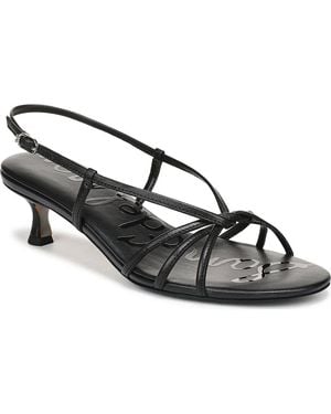 Sam Edelman Cressa Slingback Kitten Heel Sandal - Metallic