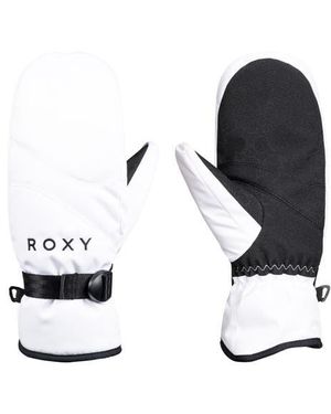 Roxy Jetty Mittens - White