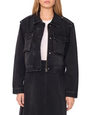 1.STATE Denim Jacket - Black
