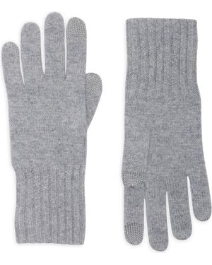 Nordstrom Cashmere Gloves - Gray