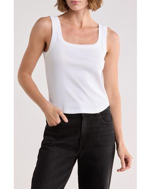 Madewell Brightside Luma Tank - White