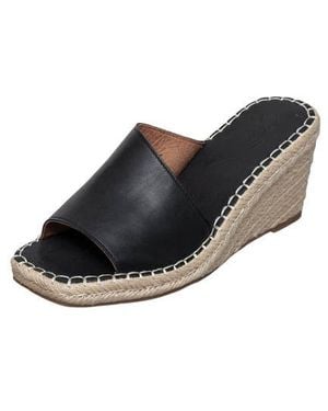 Antelope Fareeda Espadrille Platform Sandal - Black