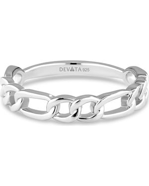 DEVATA Figaro Link Ring - Metallic