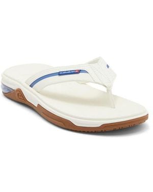 Quiksilver Dylan Deluxe Flip Flop - White