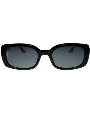 OTRA EYEWEAR Daisy Oval Sunglasses - Black