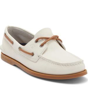 Sperry Top-Sider Authentic Original 2-Eye Boat Shoe - White