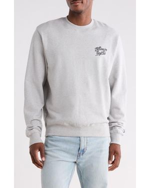 BBCICECREAM Bb Small Script Cotton Sweatshirt - Gray