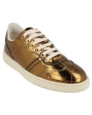 Ferragamo Low Top Sneaker - Metallic