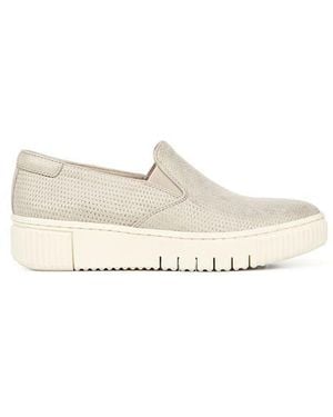 Naturalizer Tia Slip-On Textured Sneakers - White