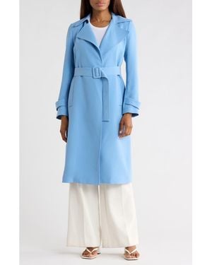 Theory Oaklane Sport Trench Coat - Blue