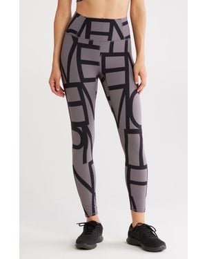 Free People Fp Movement Never Better Graphic Leggings - Gray