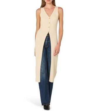 Astr Midi Sweater Dress - Blue