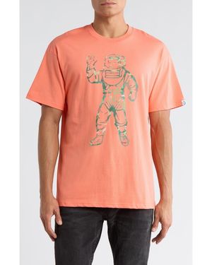 BBCICECREAM Astro Camouflage Graphic T-Shirt - Pink