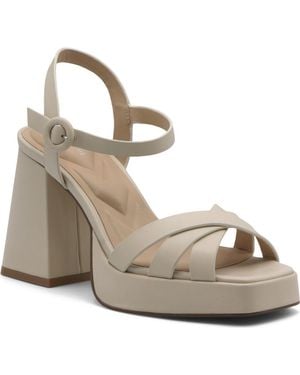 Charles David Barnaby Ankle Strap Sandal - Metallic