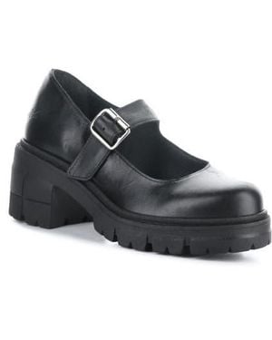 Bos. & Co. Banks Platform Mary Jane - Black
