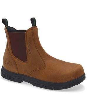 Skechers X John Deere Segment 2.0 Waterproof Chelsea Boot - Brown