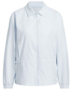 adidas Ultimate365+ Peplum Grid Jacket - White