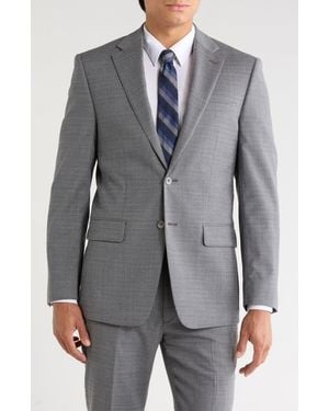 Calvin Klein Wool Blend Sport Coat - Gray