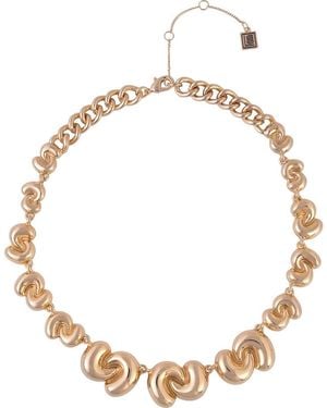 Laundry by Shelli Segal Twist Chain Necklace - Metallic