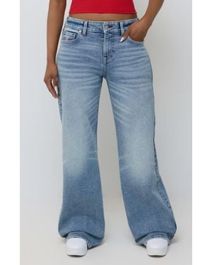 TRUE RELIGION Bobbi Baggy Wide Leg Jeans - Blue
