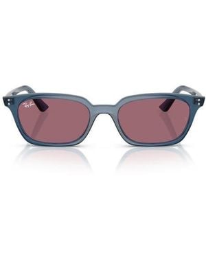 Ray-Ban 52Mm Pillow Sunglasses - Purple