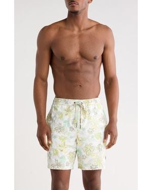 Quiksilver Vacancy Volley Swim Trunks - Blue