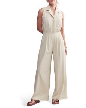 Rhone Mirage Sleeveless Jumpsuit - White