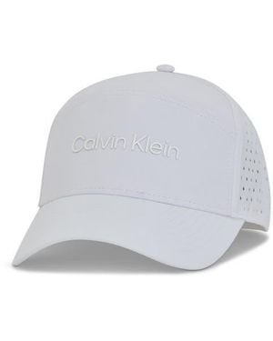 Calvin Klein Racket Sporty Baseball Cap - White