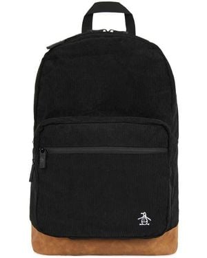 Original Penguin Corduroy Backpack - Black