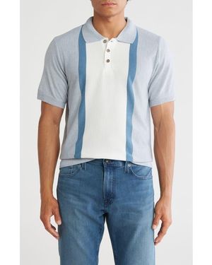T.R. Premium Slim Fit Polo Sweater - Blue
